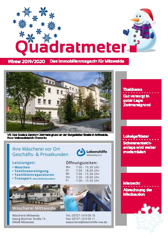 Quadratmeter Ausgabe 2019 Winter